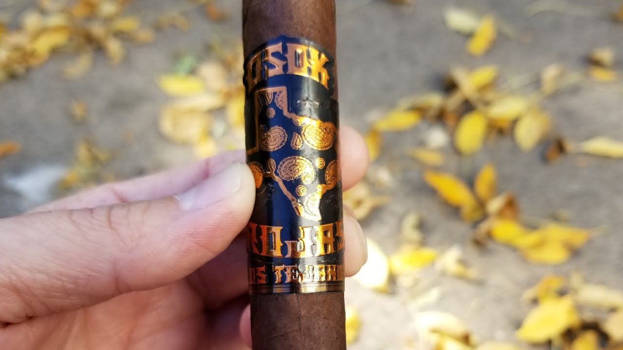 LOS TEJANOS OSOK x ROJAS Toro Cigar Review!