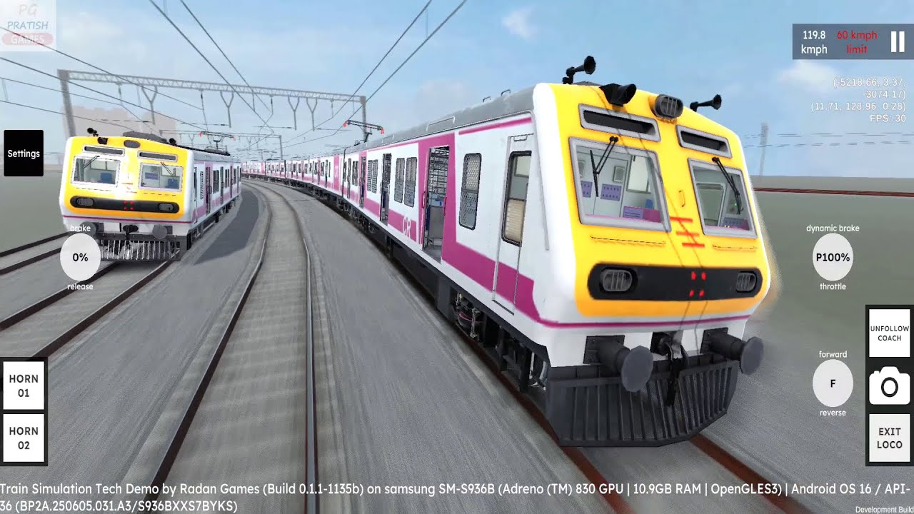 Best Mumbai Local Train Game 2026 | RG Train Tech Demo Android Gameplay | New Train Games 2025