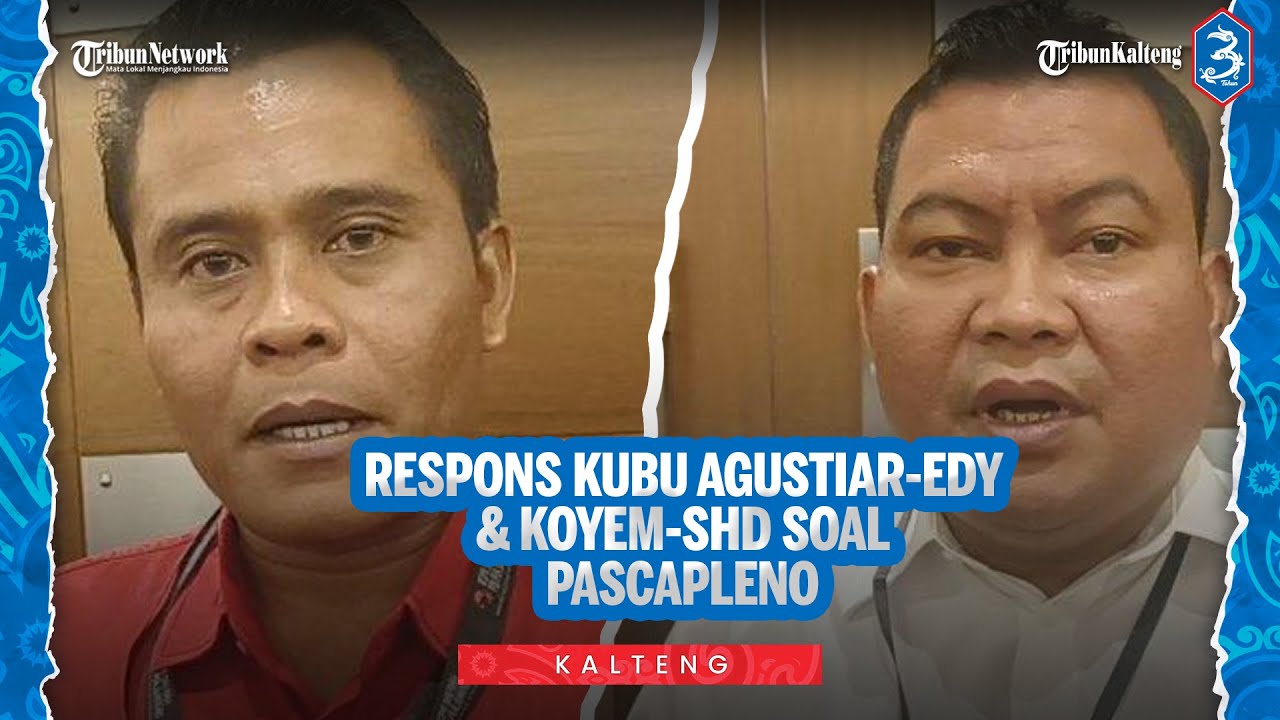KPU Mulai Rapat Pleno Hasil Pilgub Kalteng, Begini Respon Saksi Koyem-SHD & Kuasa Hukum Agustiar-Edy