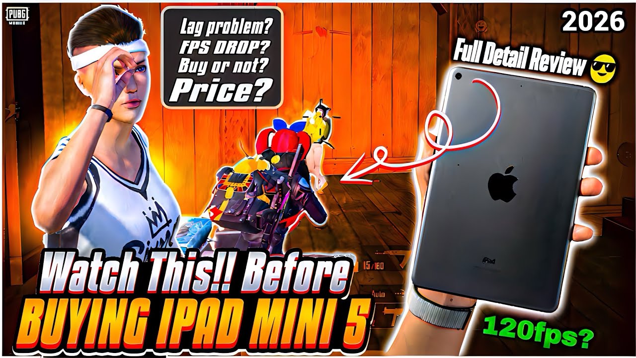 Watch This Before Buying IPad Mini 5 😱 | IPad Mini 5 Pubg Test In 2026 🤯 