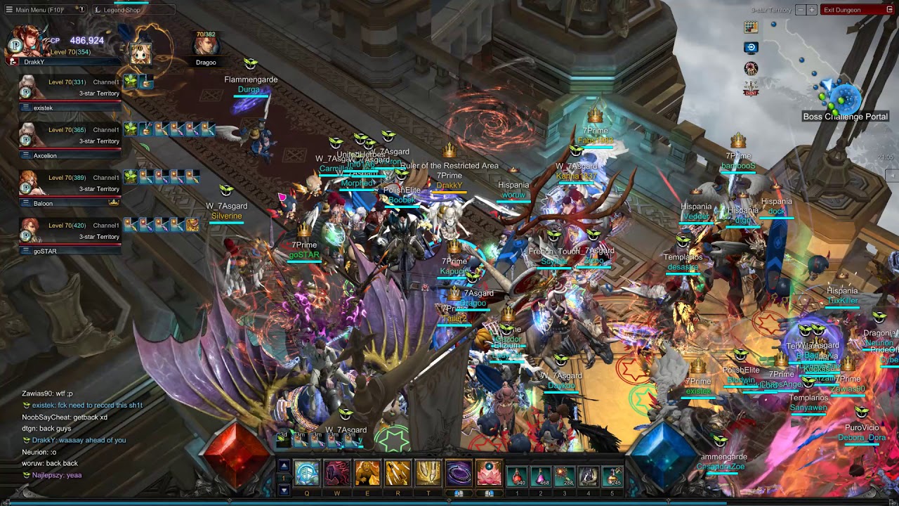 MU Legend - Guild Boss Challenge (Spellbinder)