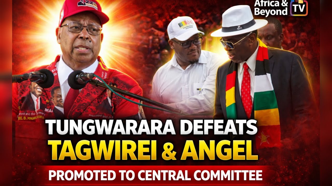 TUNGWARARA DEFEATS TAGWIREI AND UEBERT ANGEL, PROMOTED TO CENTRAL COMMITTEE BY MNANGAGWA