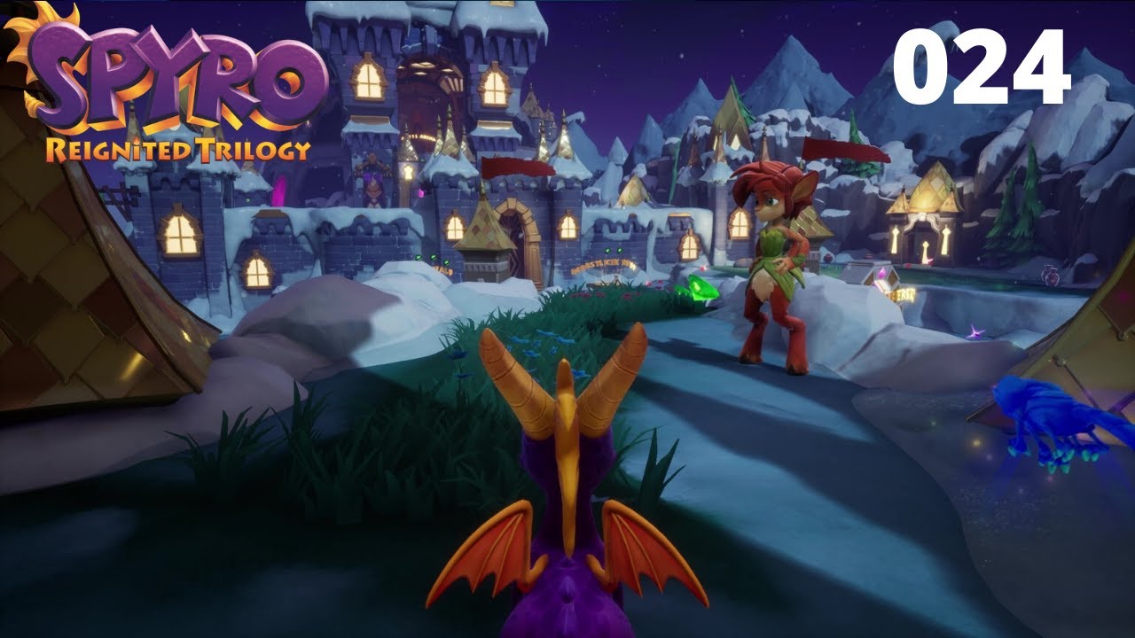 Spyro Ripto's Rage Walkthrough Deutsch Part #24, Wintertundra 100% mit Trophäe