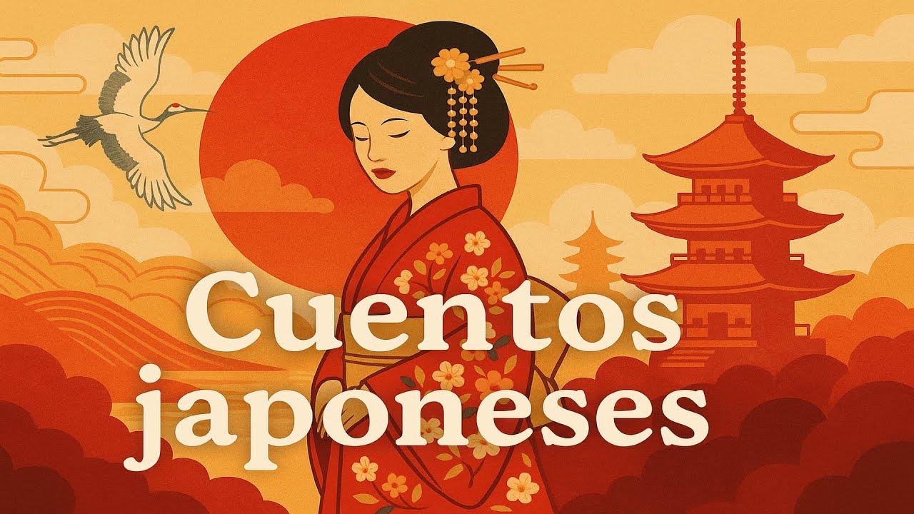 Cuentos para dormir | 1 hora de Cuentos Japoneses 🏯🌸 (Pantalla negra)