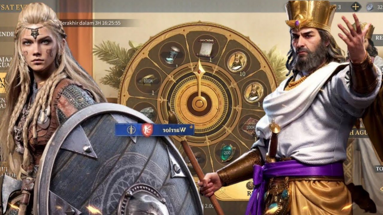 Cara memperoleh 2 Hero dalam 1 waktu wheel Advent | Cyrus dan Lagertha || Age of Empires Mobile