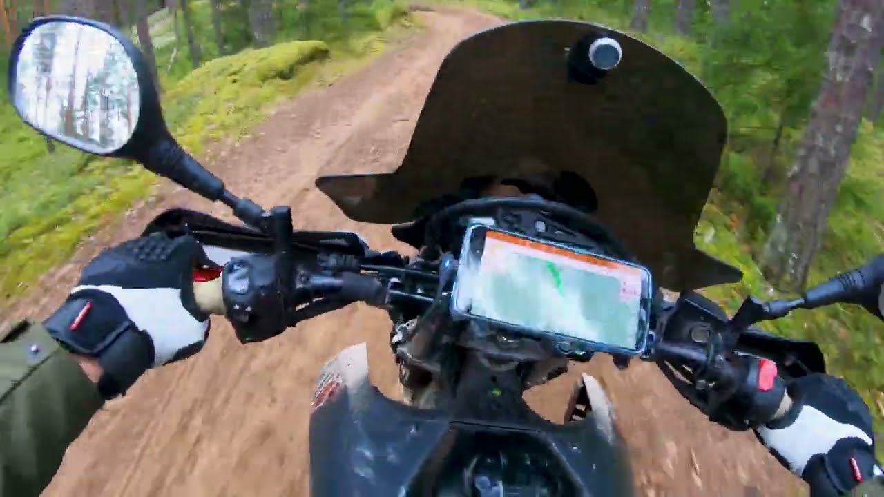 Another 150km after work ride with XT660R | K60 ranger | Mitas MC23