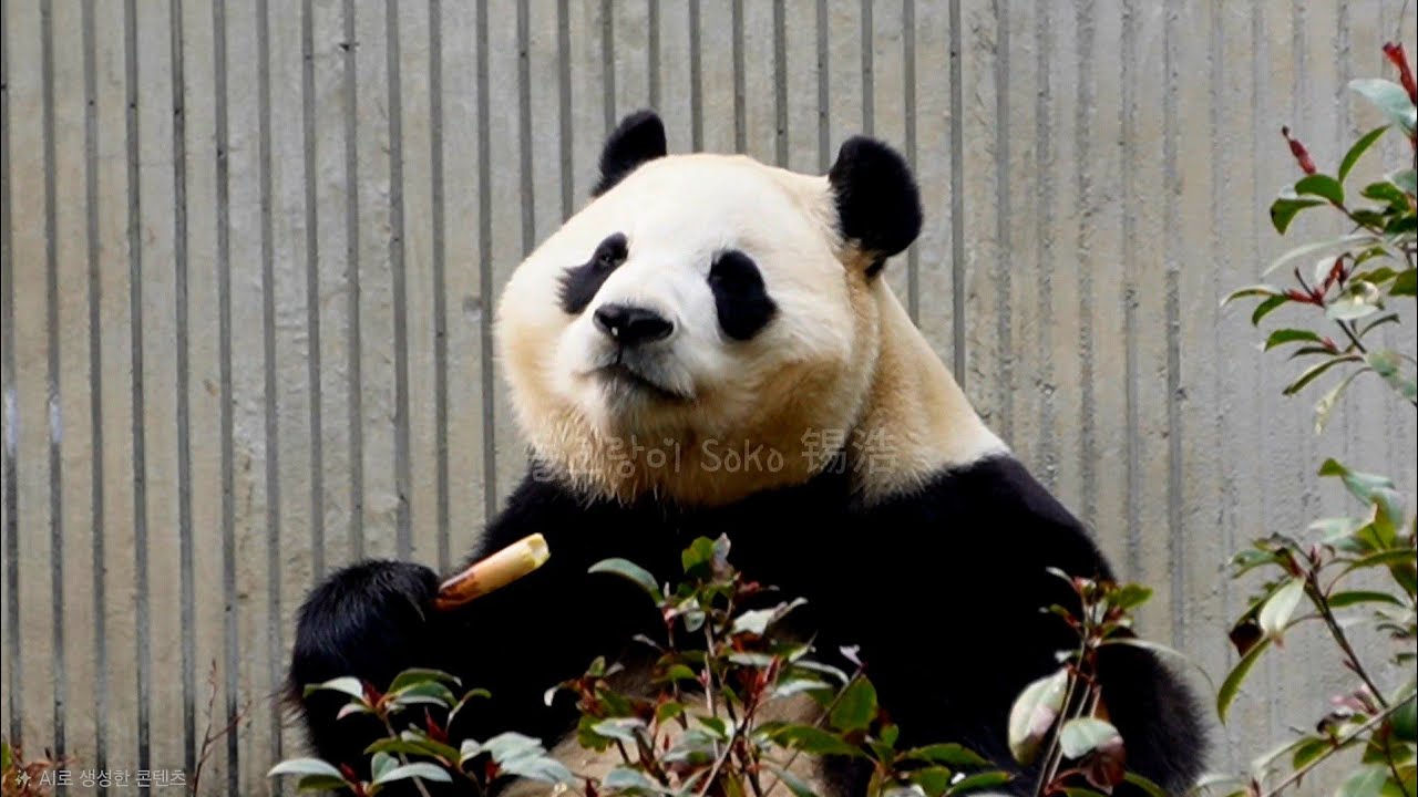 현장에서 직접 봐야 더더 이쁜 푸야~!!❤️ | 2월 17일 오후(푸바오 실시간) Panda Fubao