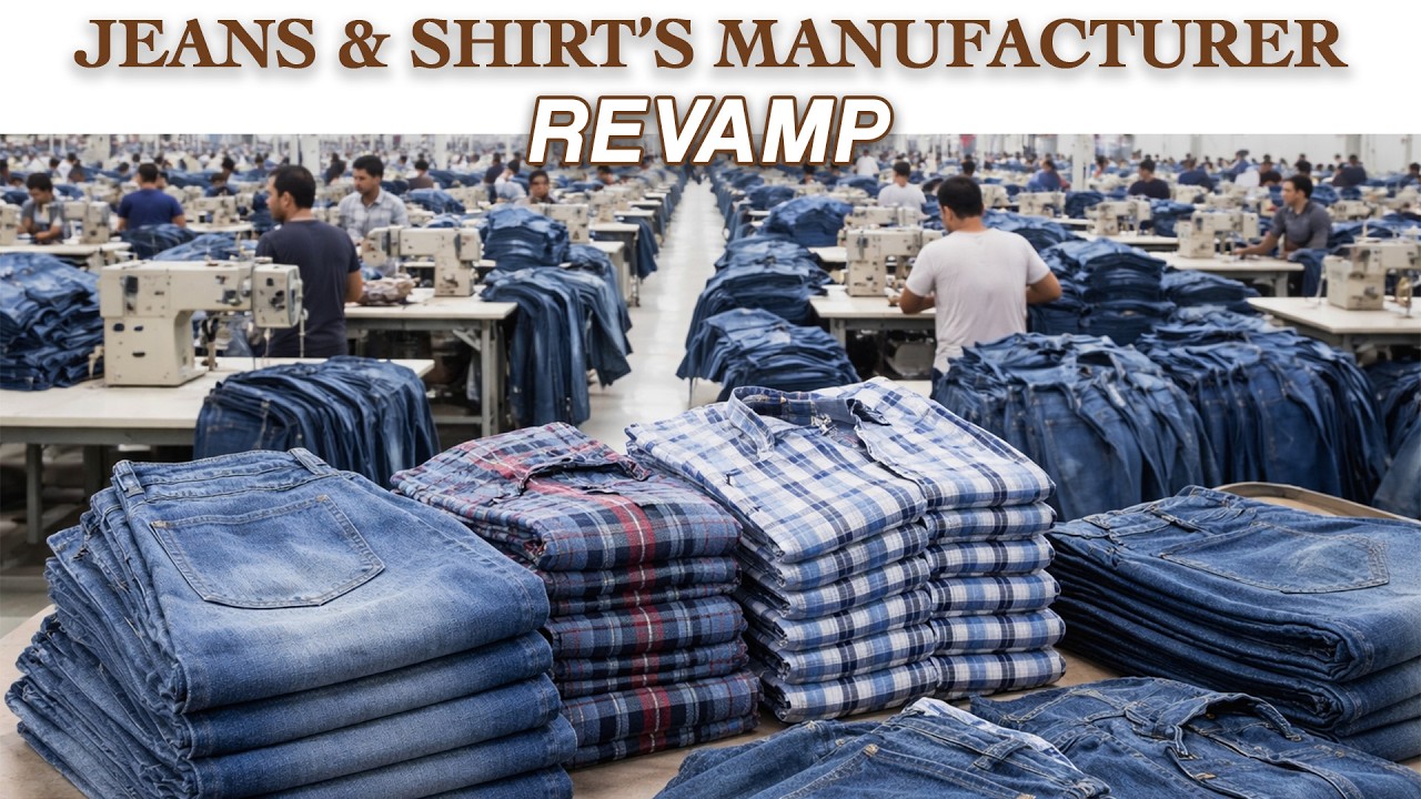 REVAMP SHIRT JEANS MANUFACTURER / BIG SAMPLE HOUSE / AHMEDABAD WHOLESALE MARKET 