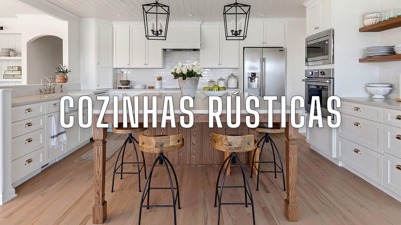 150 Cozinhas Rústicas para Você se Inspirar