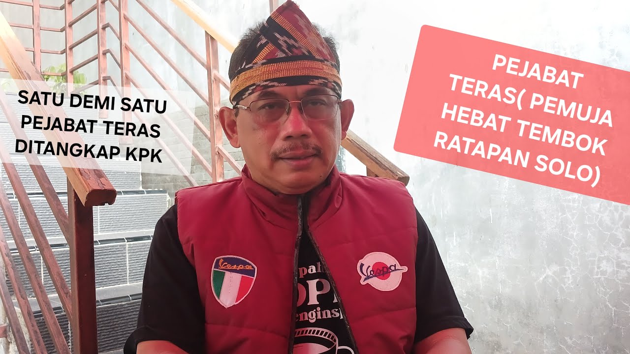 SATU DEMI SATU PEJABAT TERAS DITANGKAP KPK