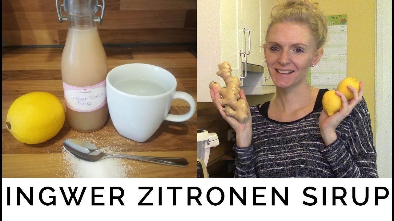 Ingwer Zitronen Sirup - Krups Prep and Cook