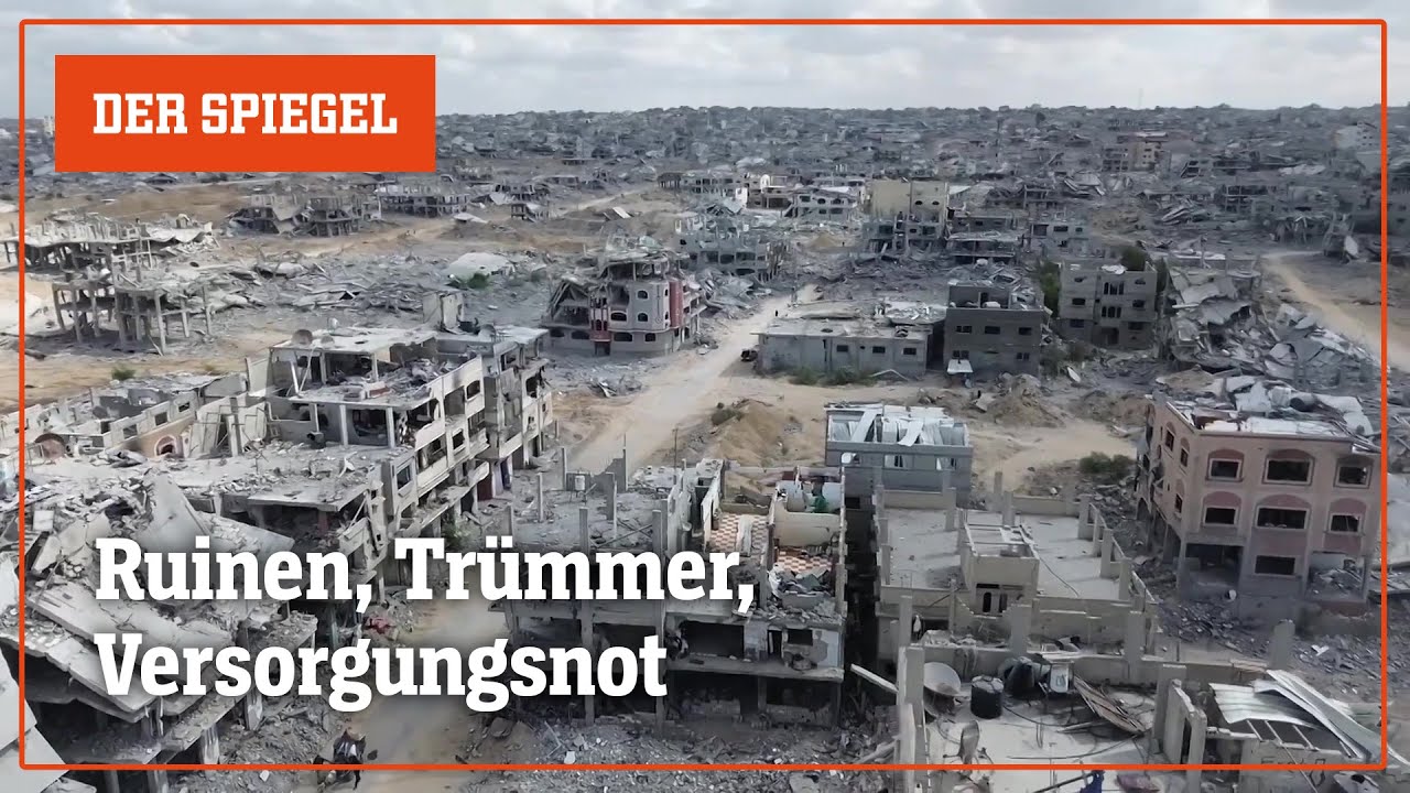 R&uuml;ckkehr nach Gaza: Chaos in der zerst&ouml;rten Stadt | DER SPIEGEL