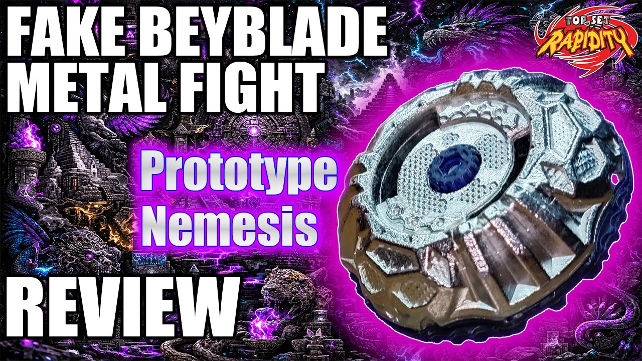 BB-120 Fake Prototype Nemesis Beyblade Metal Fight Review Rapidity Brand