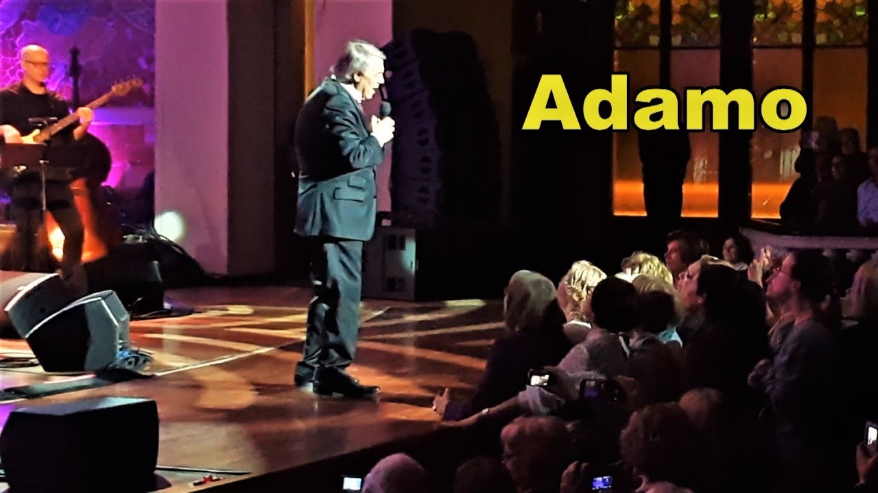 Salvatore Adamo , En Bandolera , Palau de la Música de Barcelona 27-1-2018