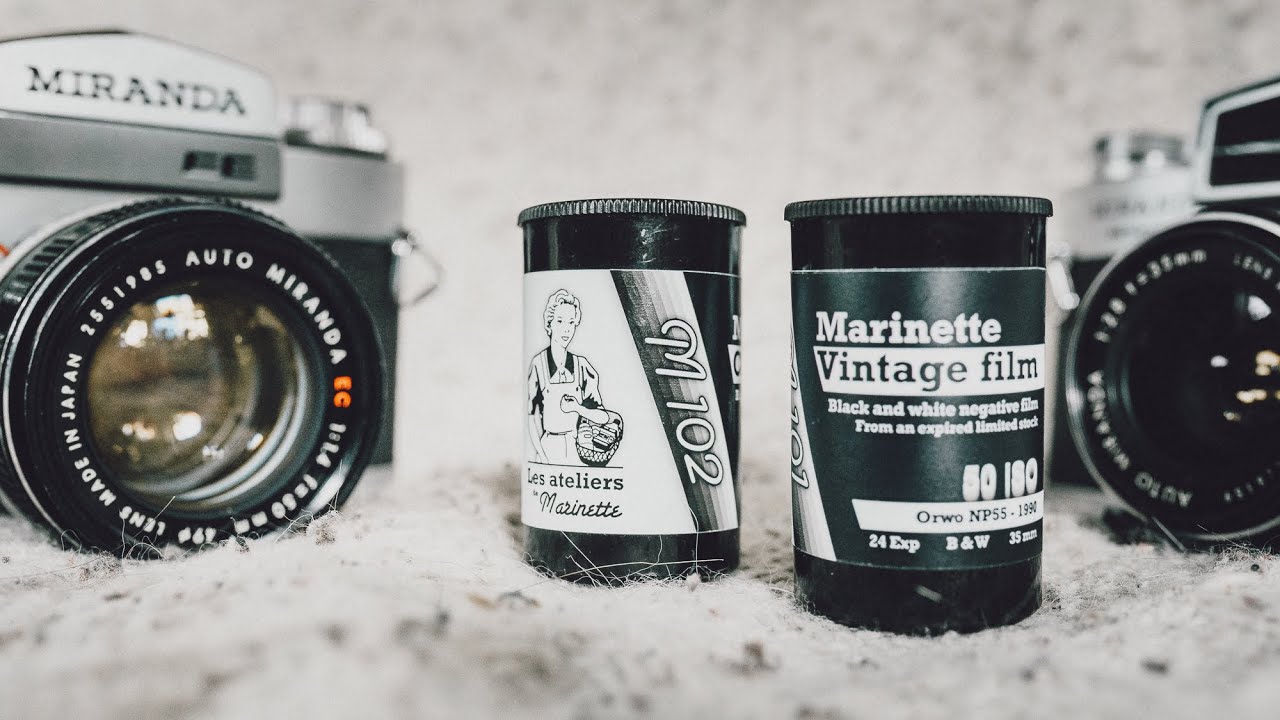 Des PELLICULES ARGENTIQUES FRANÇAISES | Marinette M101 & M102