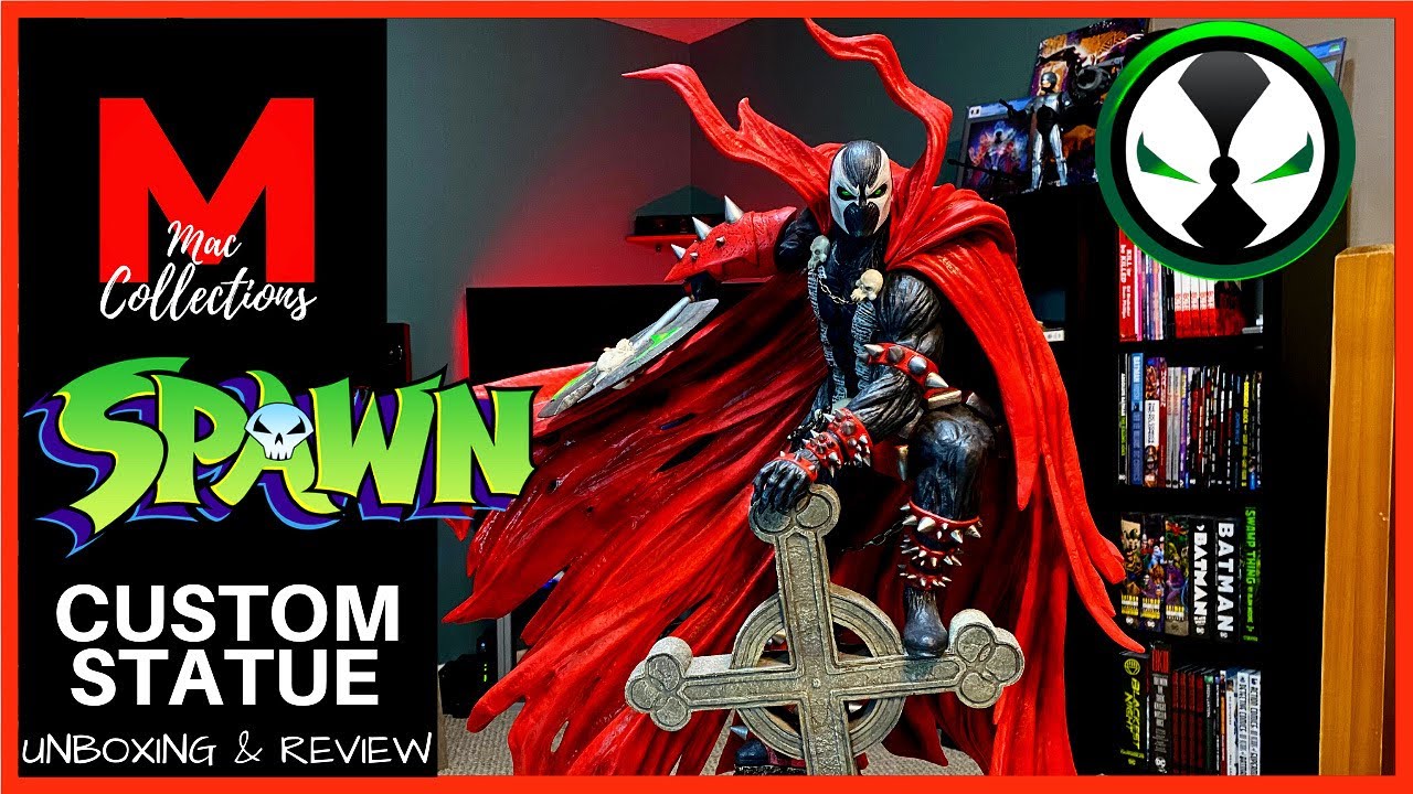 Custom SPAWN Statue | Unboxing & Review