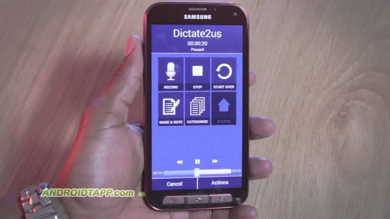 dictate2us - Dictation & Transcription (Android App Review)