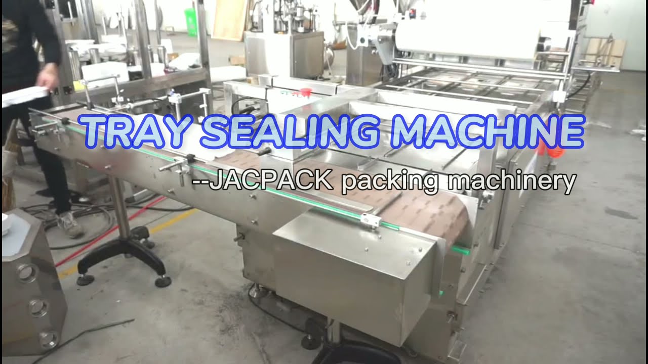 Automatic tray sealing machine