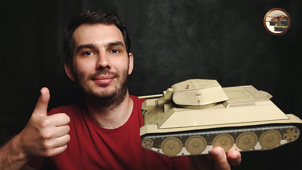 Как Выглядела Модель Танка Т-34 Сделанная в Германии 80 Лет Назад