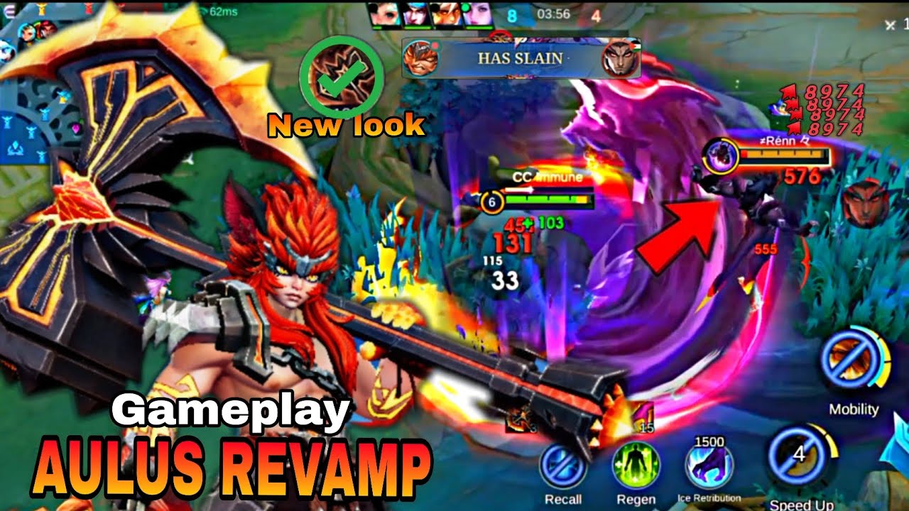 Новый геймплей обновленного Аулуса в Mobile Legends 2026 / Лучший билд на вампиризм для обновленн...