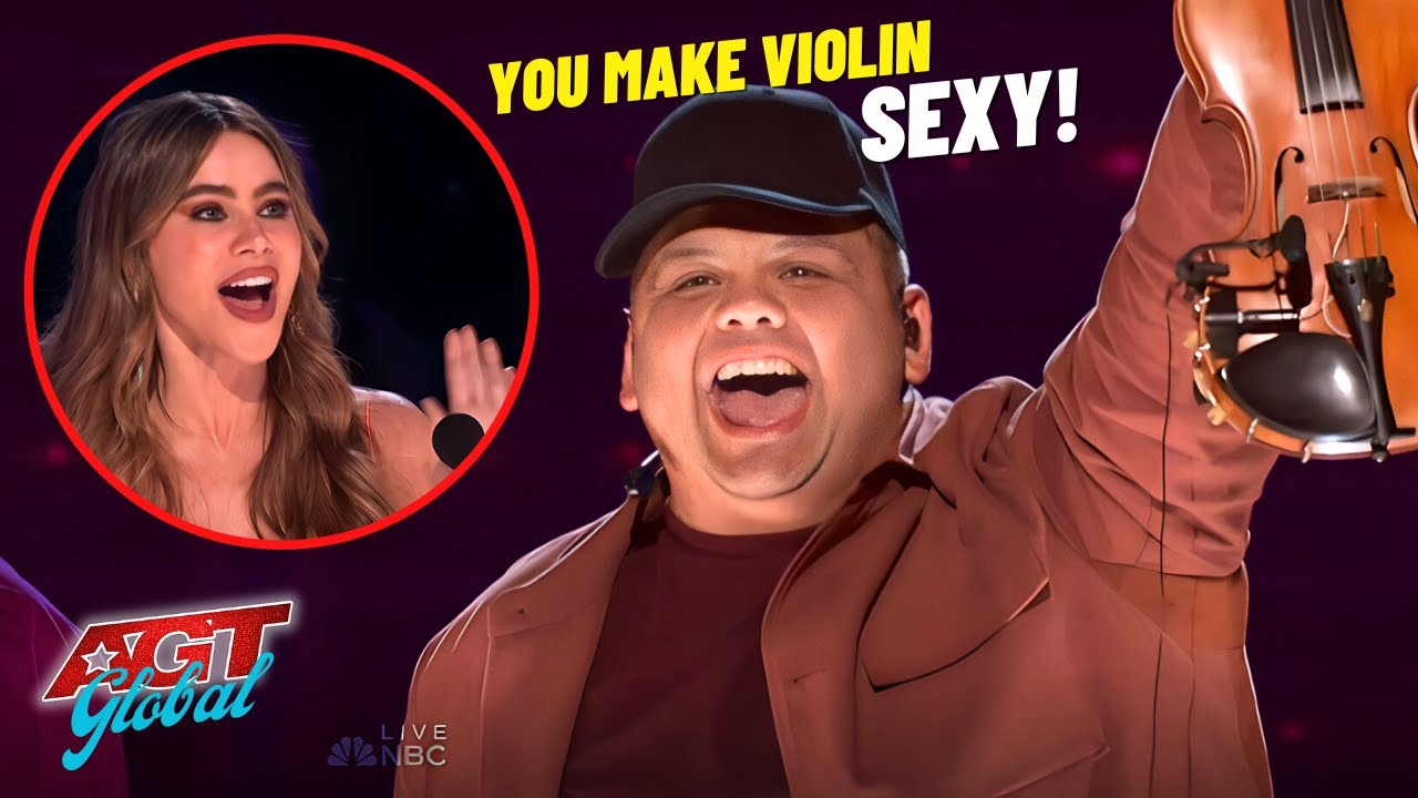Violinist Philip Bowen RIPS IT on The AGT Live Stage!