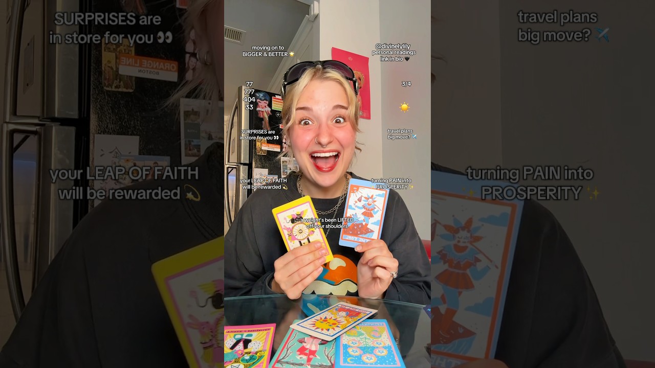 A BIG SURPRISE is coming! 👀 #tarot #tarotreading #tarotreader #tarotcommunity #messageforyou