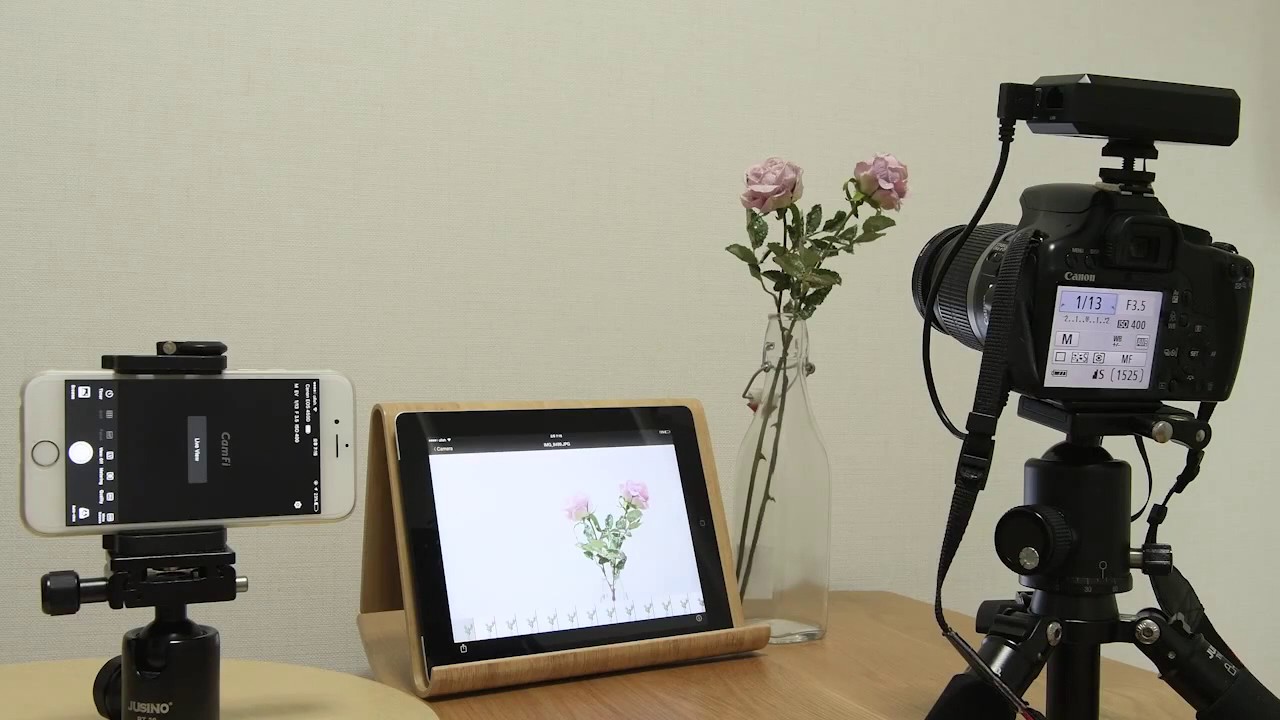 CamFi Wireless remote capture and live show