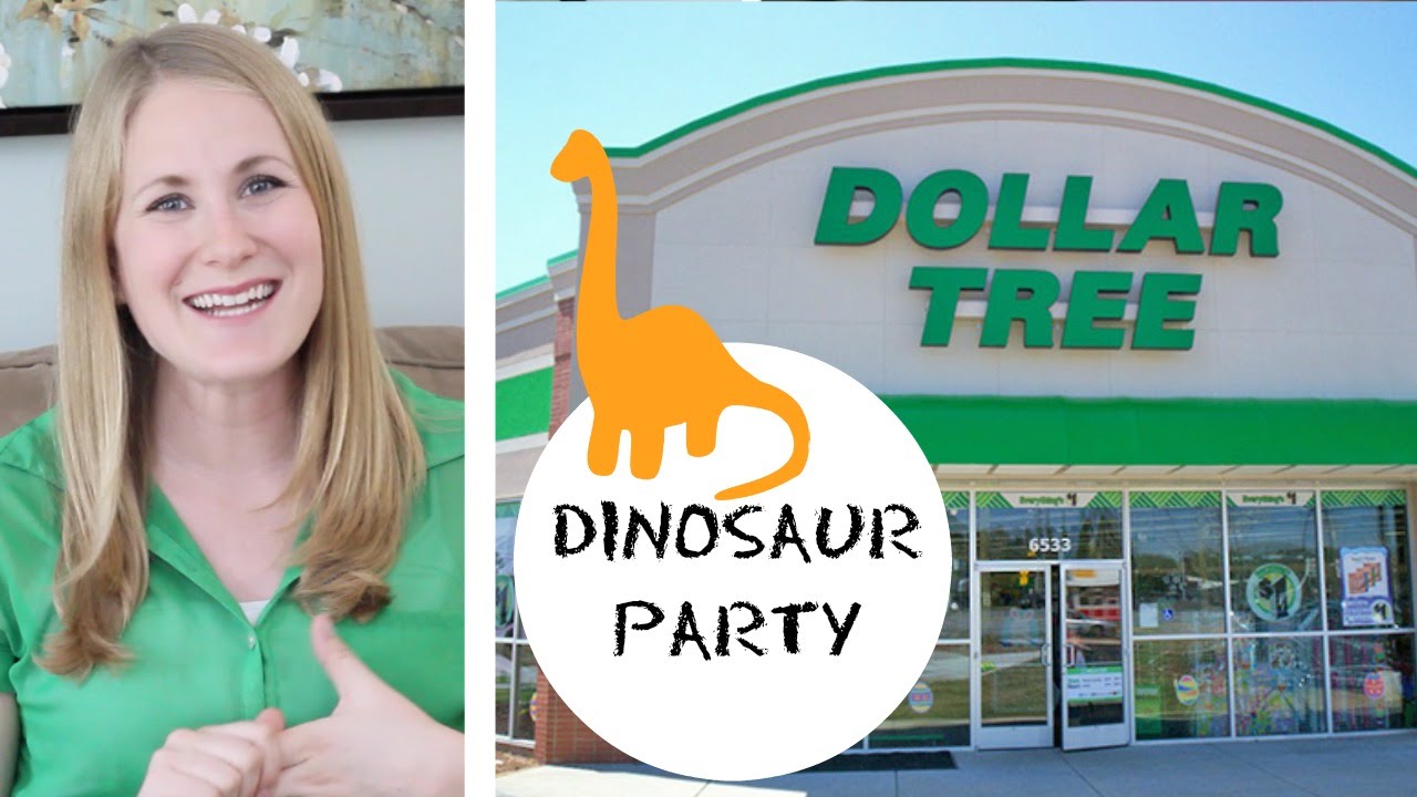 DOLLAR TREE | Dinosaur Birthday Party