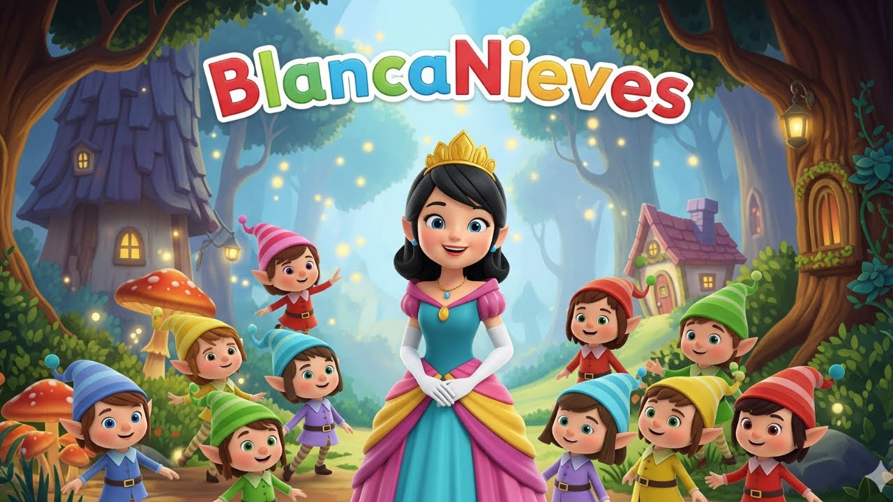 Cuentos Infantiles: Blancanieves y los Siete Enanitos 👸✨ | Los Cuentitos de Pochoclo