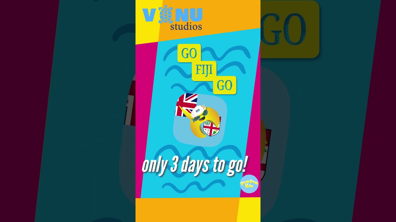 All The Best Fiji 3 Days To Go #olympics #paris2024 #gofijigo #fiji  #fijiislands #pawpawexplorers