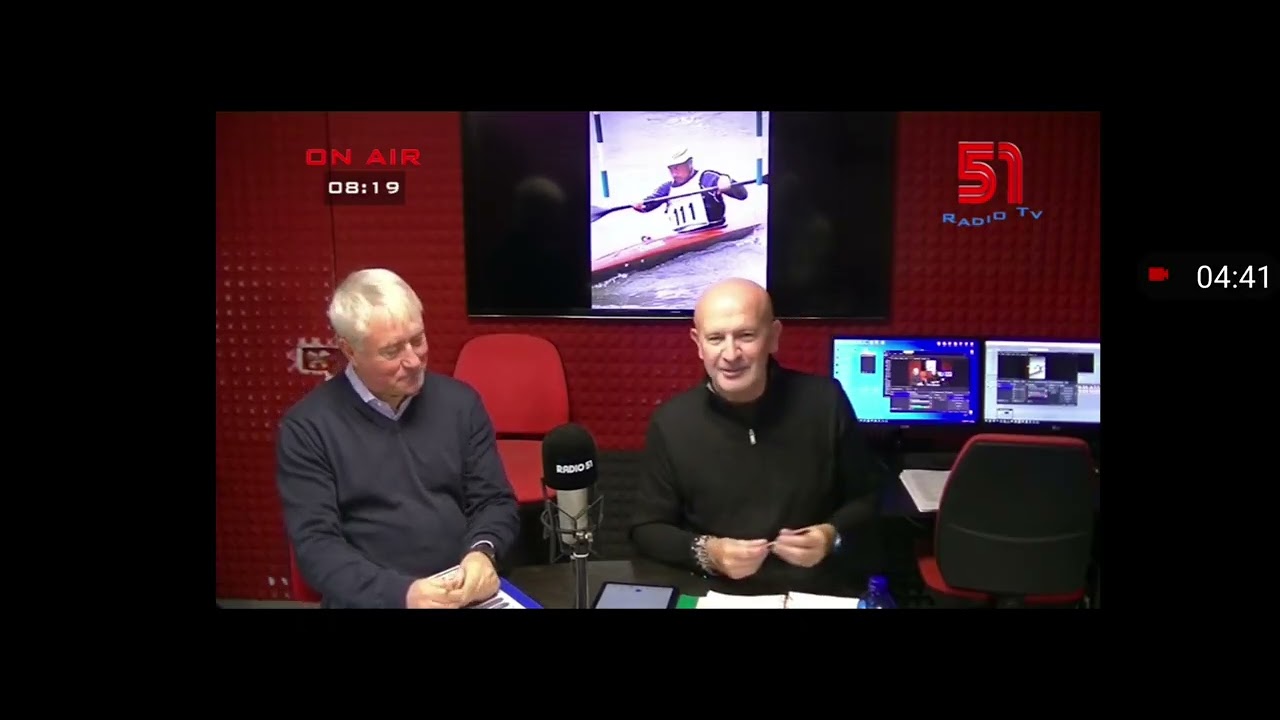 Radio 51 sport Dpt con Emanuele Petromer parliamo di canoa Prima parte 
