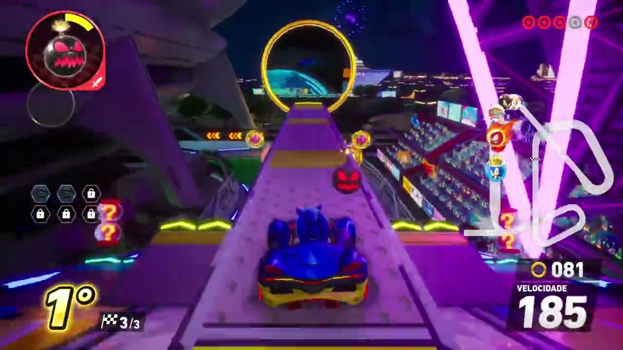Sonic Racing CrossWorlds # Conhecendo o game🎮