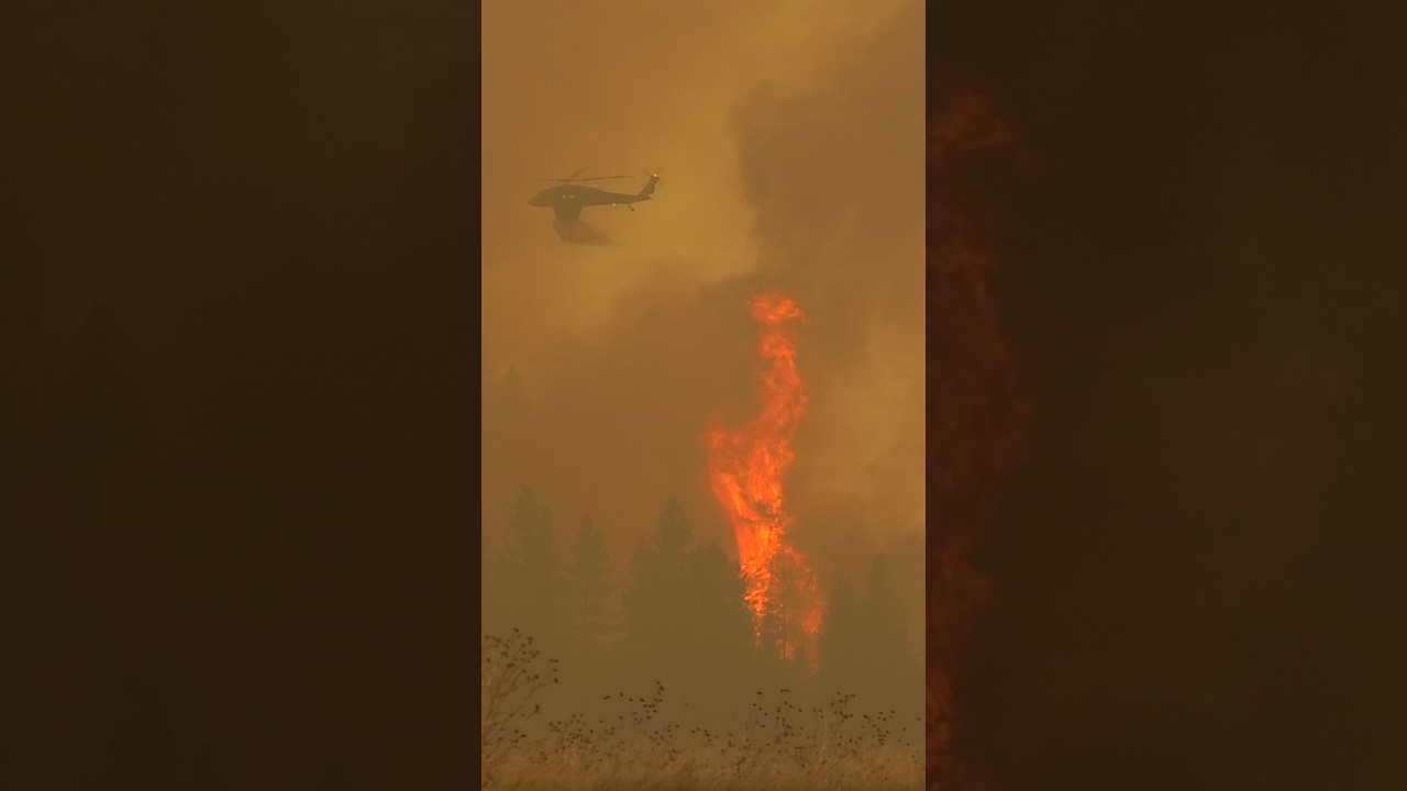 Scenes near Vernon, B.C., as fires force evacuations this weekend | #vernon
