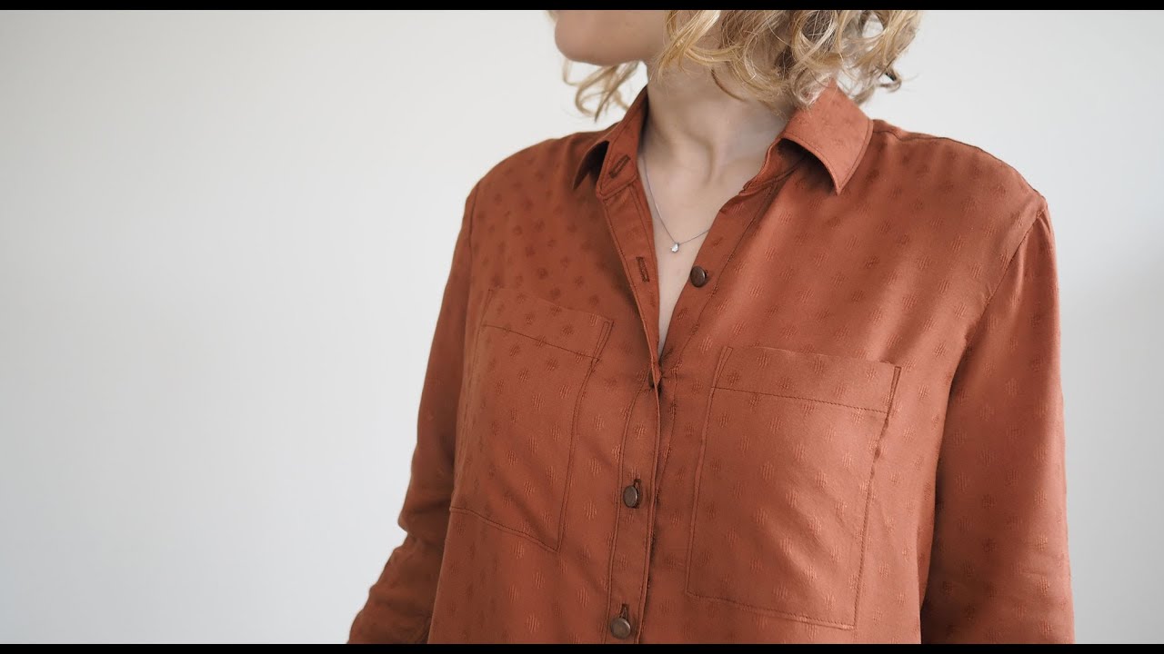 Laurens Latest Make - Grainline Archer Shirt and Closet Case Sasha Trousers Pattern Review