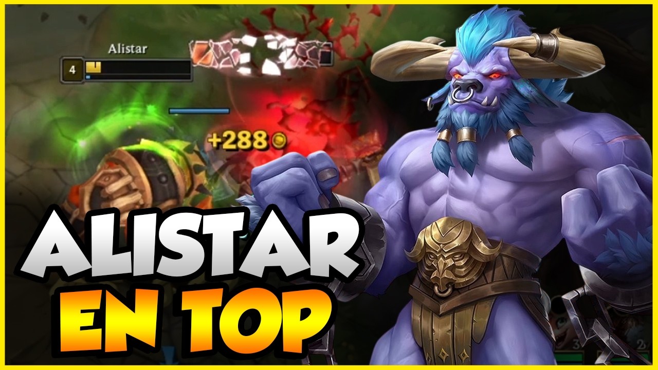 ALISTAR TOP PARA LOGRAR LA MEJOR COMPOSICION!! | LEAGUE OF LEGENDS.