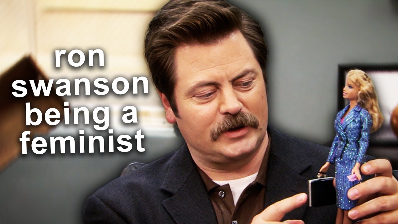 ron swanson being a feminist icon | Parks and Recreation | Comedy Bites