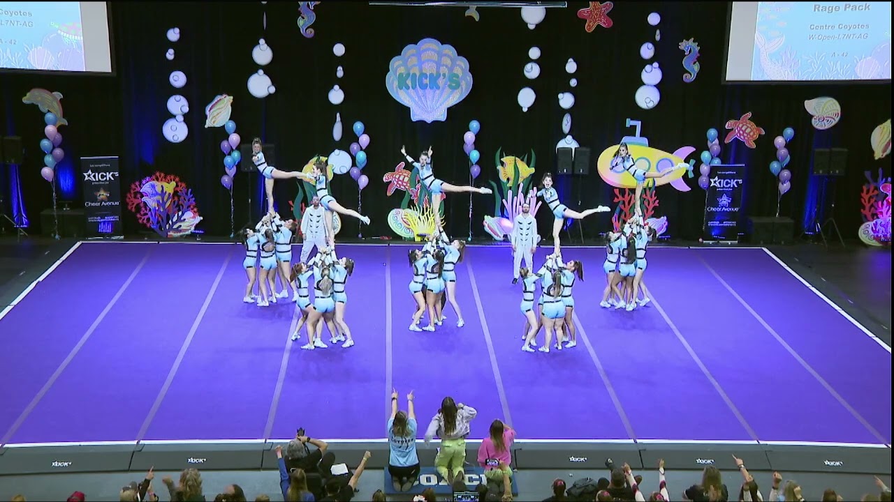 Centre Coyotes - Rage Pack - Worlds Open L7NT All Girl - Run 2