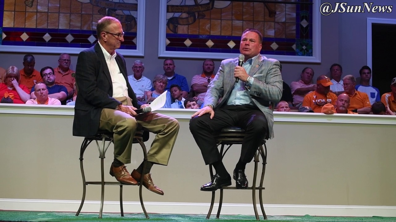 UT Vols head coach Butch Jones talks about his faith and football