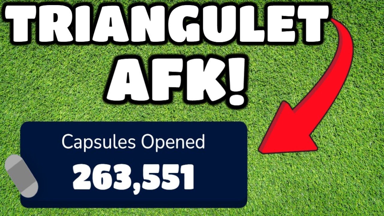 How to AFK OPEN CAPSULES in Triangulet — EASY METHOD