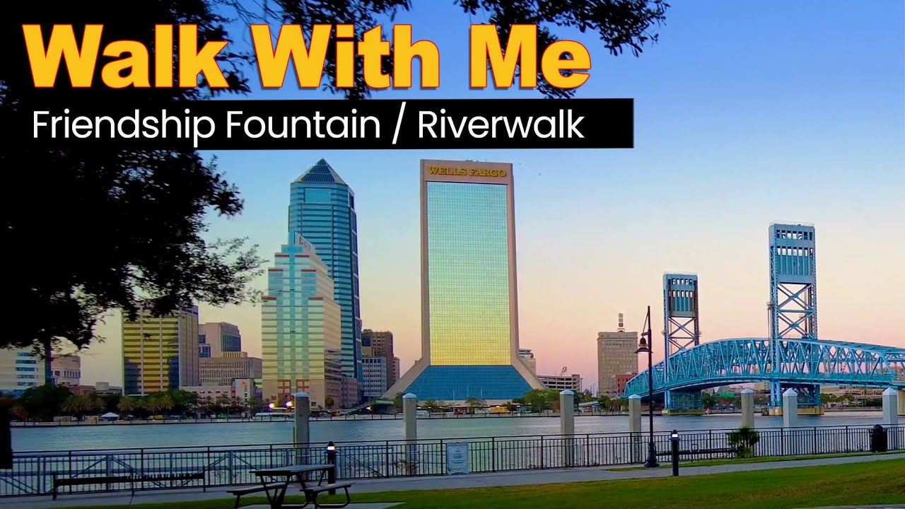 Jacksonville Walk - Friendship Fountain - River City Brewing Company - Southbank Riverwalk