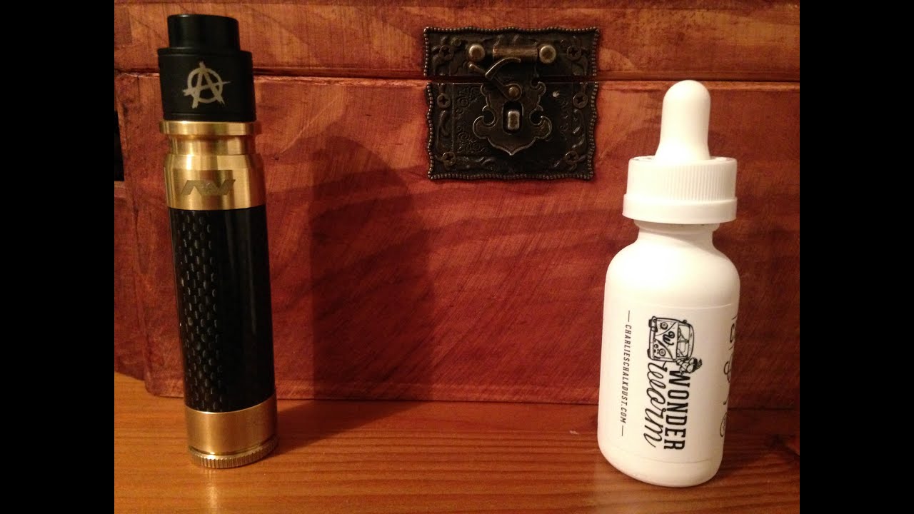 2 Minute Vape Review - Charlie's Chalk Dust Wonder Worm Eliquid Review