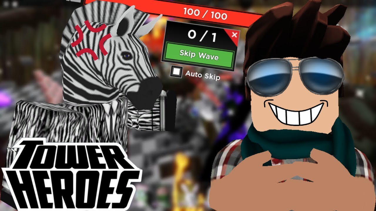 Auto Skip Hell (Tower Heroes)- Roblox