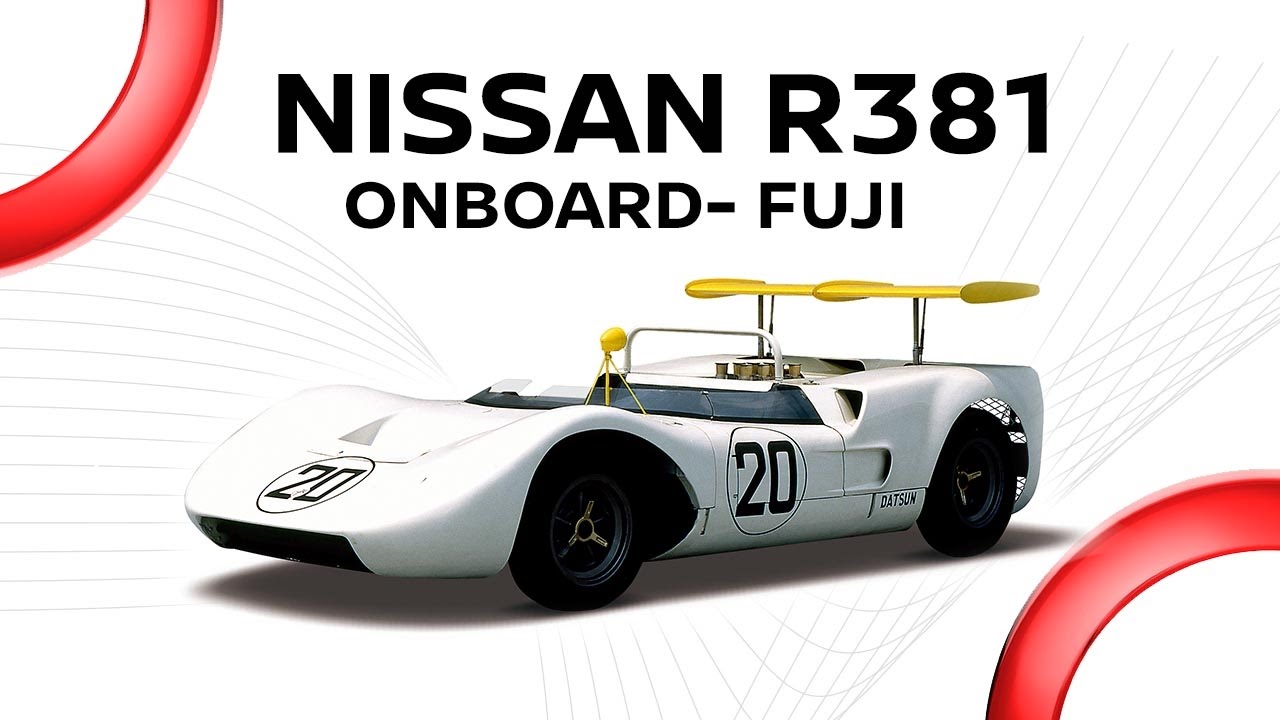 Nissan R381 'Monster Bird'(1968) :Onboard @ Fuji