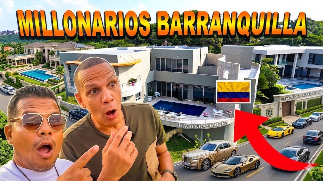 🔥 LOS RICOS SE ESCONDEN AQUÍ EN BARRANQUILLA | COLOMBIA 🇨🇴😱