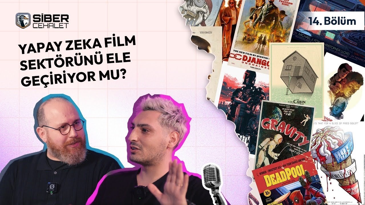 Siber Cehalet 14. Bölüm | Yapay Zeka Film Sektörünü Ele Geçiriyor mu? Konuk: Akan Açıksöz