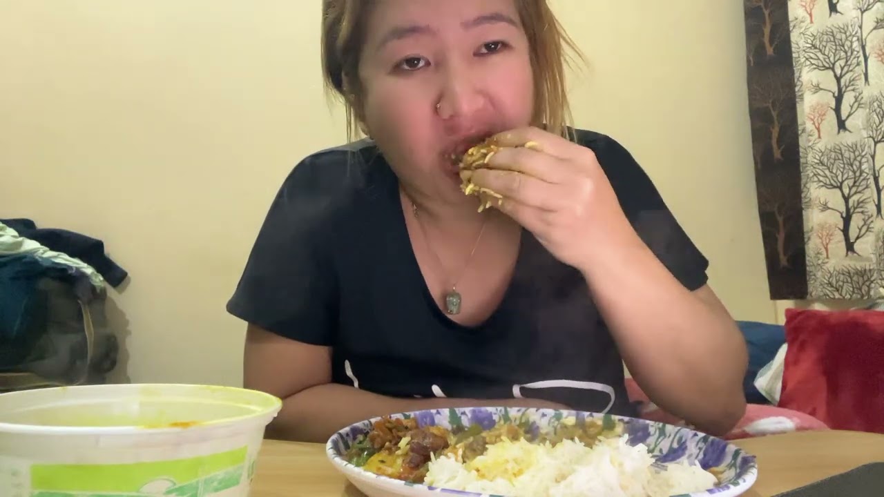 Masu bhat Mukbang let's eat with me 👀