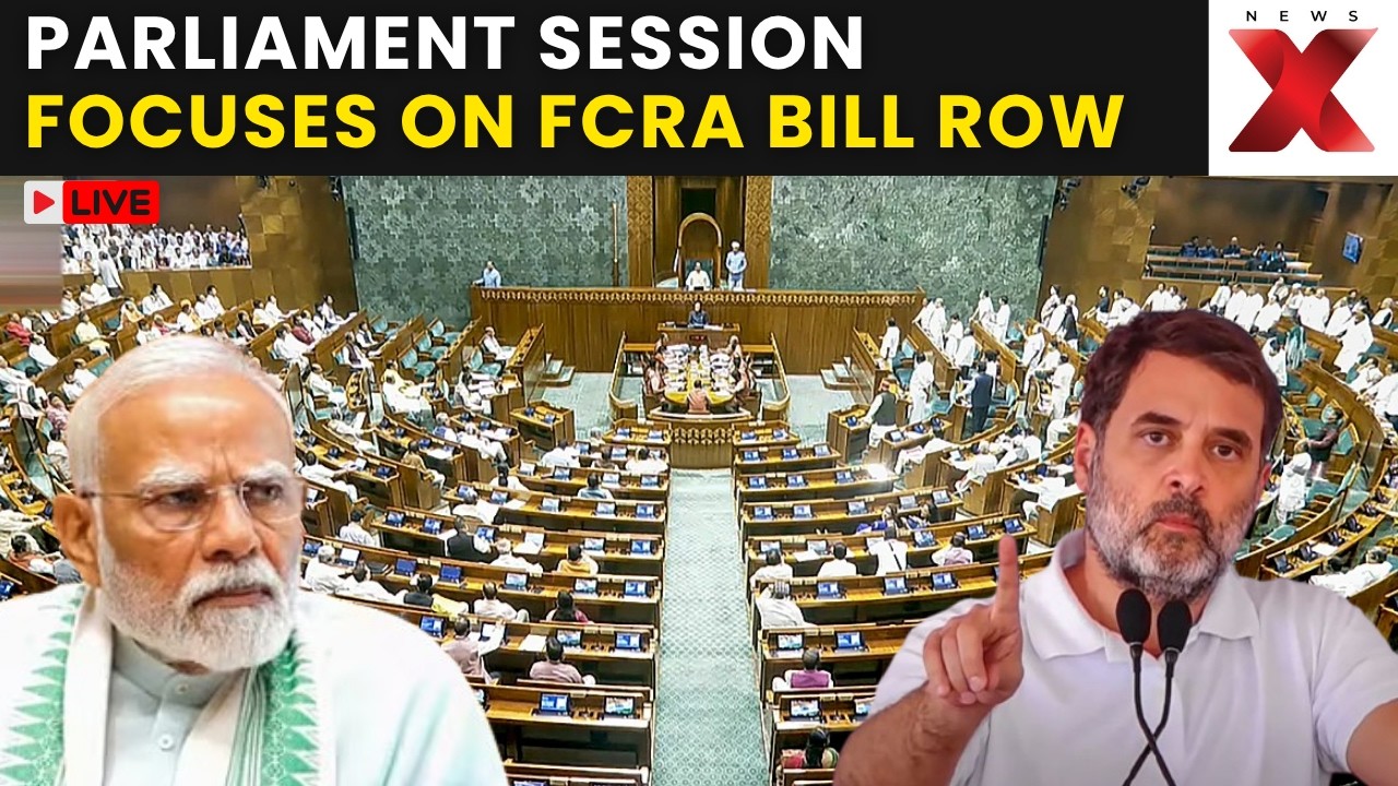Parliament LIVE: Amit Shah Faces Questions Over FCRA Bill And Donations | NewsX