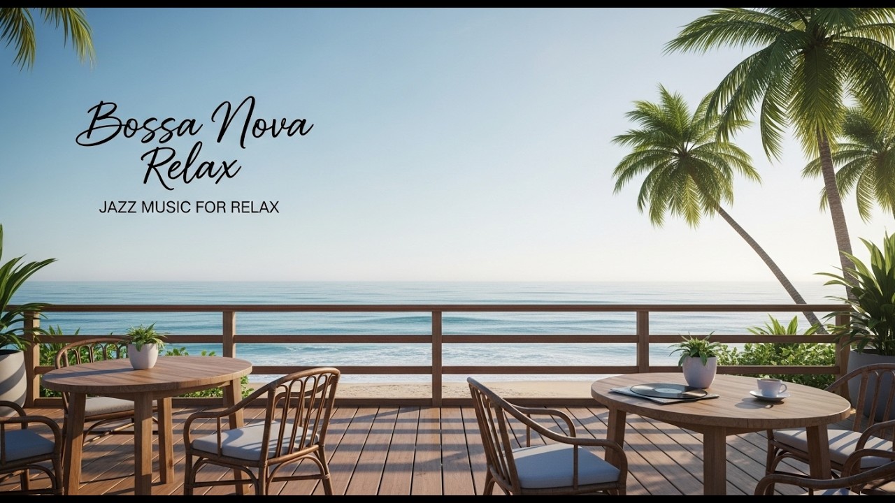 Calm Ocean View Bossa Nova Jazz – Relaxing Instrumental #oceanvibes #instrumentaljazz