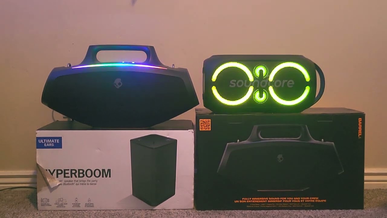 Skullcandy Barrel XT против Soundcore Rave Party 2 😁