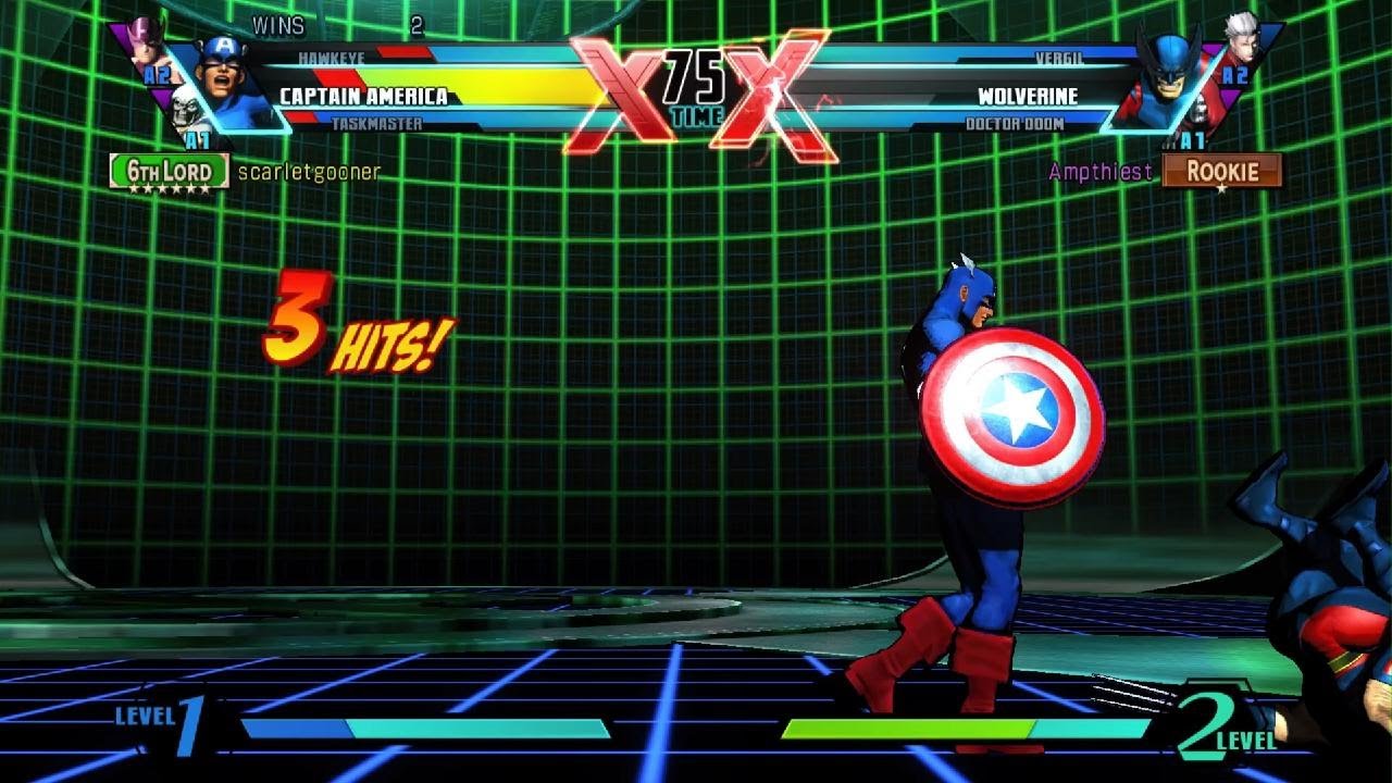 ULTIMATE MARVEL VS. CAPCOM 3 ftrage